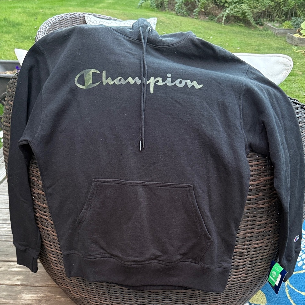 Champion Men's Black Hoodie